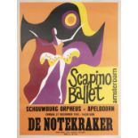 ANONYMOUS De Notekraker - Scapino Ballet, 1981 118 x 84cm, mounted on linen