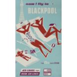 ANONYMOUS Aer Lingus - Blackpool Lithograph, 101.5 x 63.5 cm