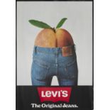 ANONYMOUS Levi's Peach Colour offset, 95 x 67.5cm