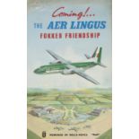 ANONYMOUS Coming! The Aer Lingus Fokker Friendship 101.5 x 84cm