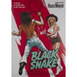 ANONYMOUS Black Snake: Russ Meyer, 1920s Colour Offset print, 84 x 59.5cm