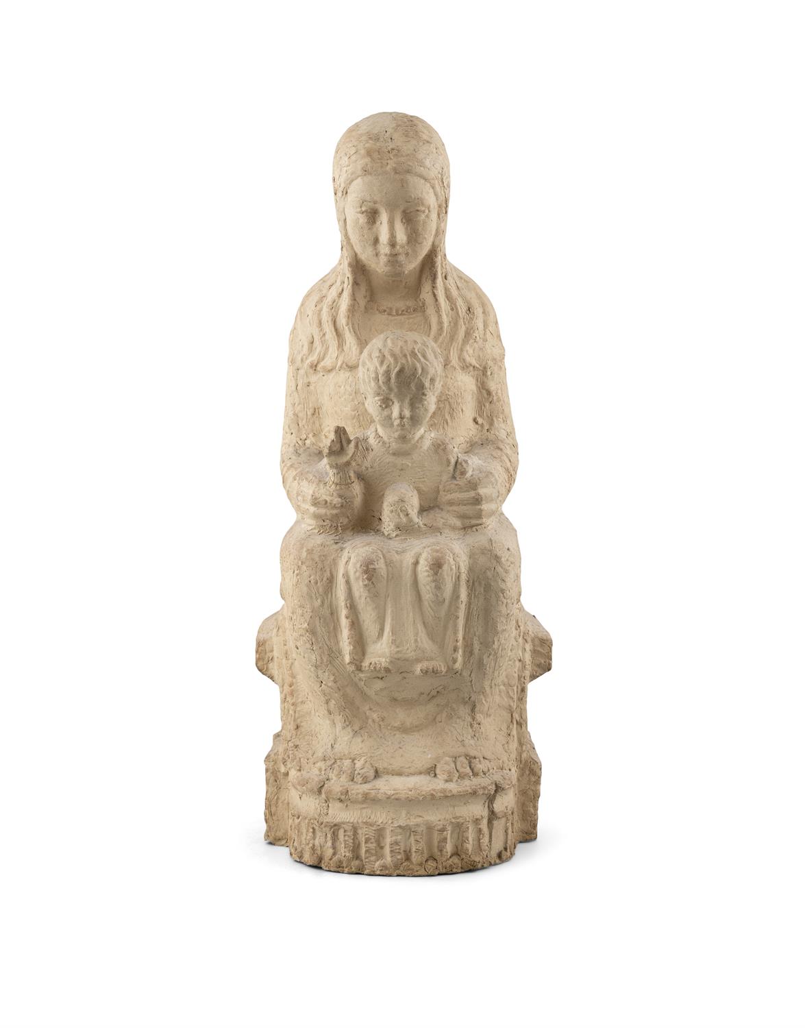 Oisin Kelly RHA (1915-1981) Kilcorben Madonna Terracotta, 62cm (H) (24½") - Image 2 of 2