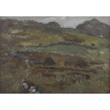 Estella Frances Solomons HRHA (1882-1968) Landscape scene Oil on canvas, 25 x 35cm (9¾ x 13¾")