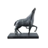 Edward Delaney RHA (1930-2009) Horses Bronze Unique, 29 x 18 x 29cm (h) Provenance: Grant Fine