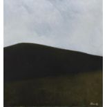 Charles Brady HRHA, (1926-1997) The Dark Hill Oil on canvas, 46 x 43cm (18 x 17") Signed