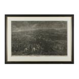 JOHN BROOKS AFTER JAN WYCK (DUTCH 1644 - 1702) The Battle of the Boyne Mezzotint, 46 x 70cm
