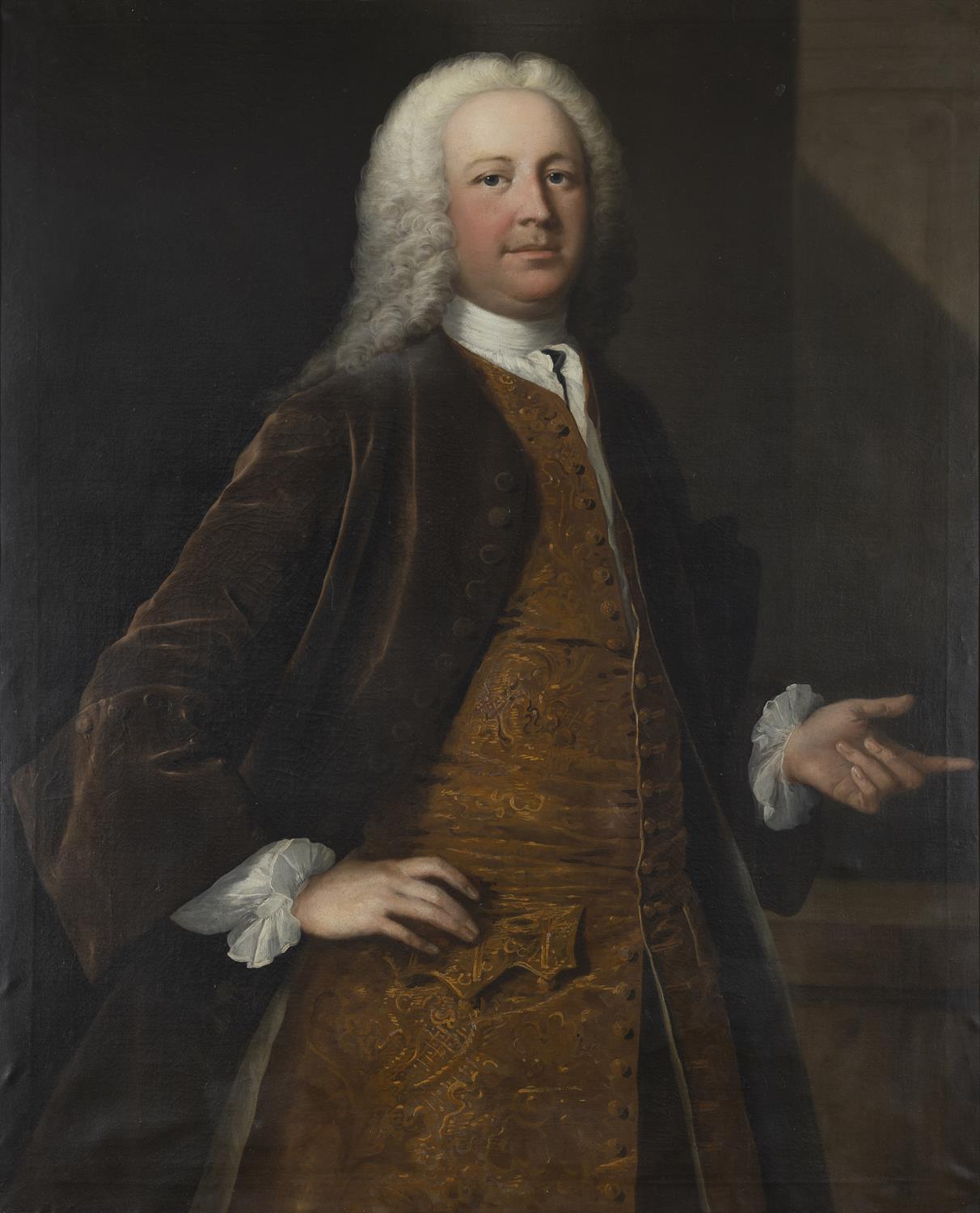 THOMAS FRYE (c.1710-1762) Portrait of Thomas Fane, 8th Earl of Westmorland, of Brympton D’Evercy - Bild 2 aus 5