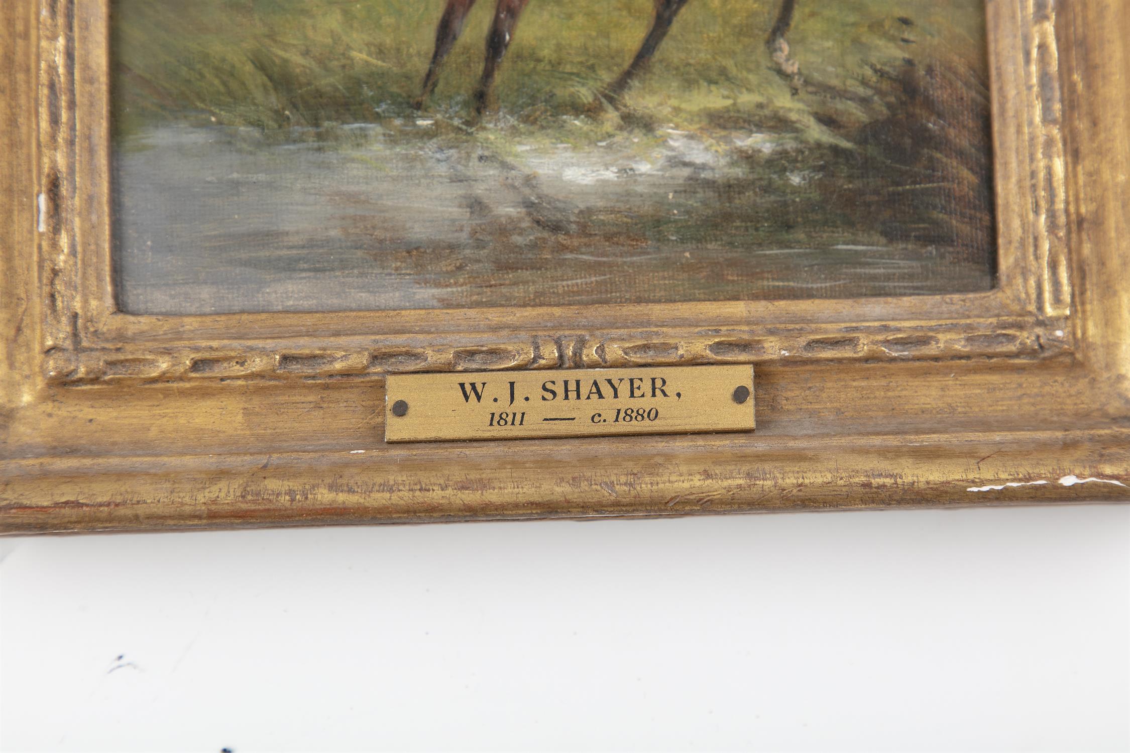 WILLIAM J. SHAYER (1787–1879) Steeple chases Oils on canvas, A pair, 14 x 13cm - Bild 4 aus 6
