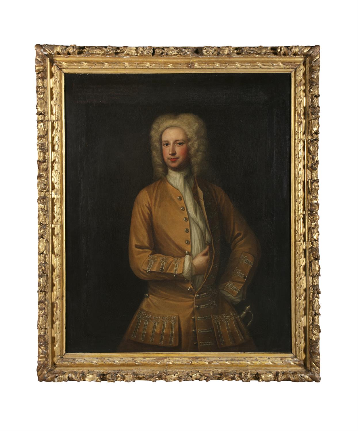 IRISH SCHOOL,C.1720 Portrait of Lord Athenry, three-quarter length Oil on canvas,