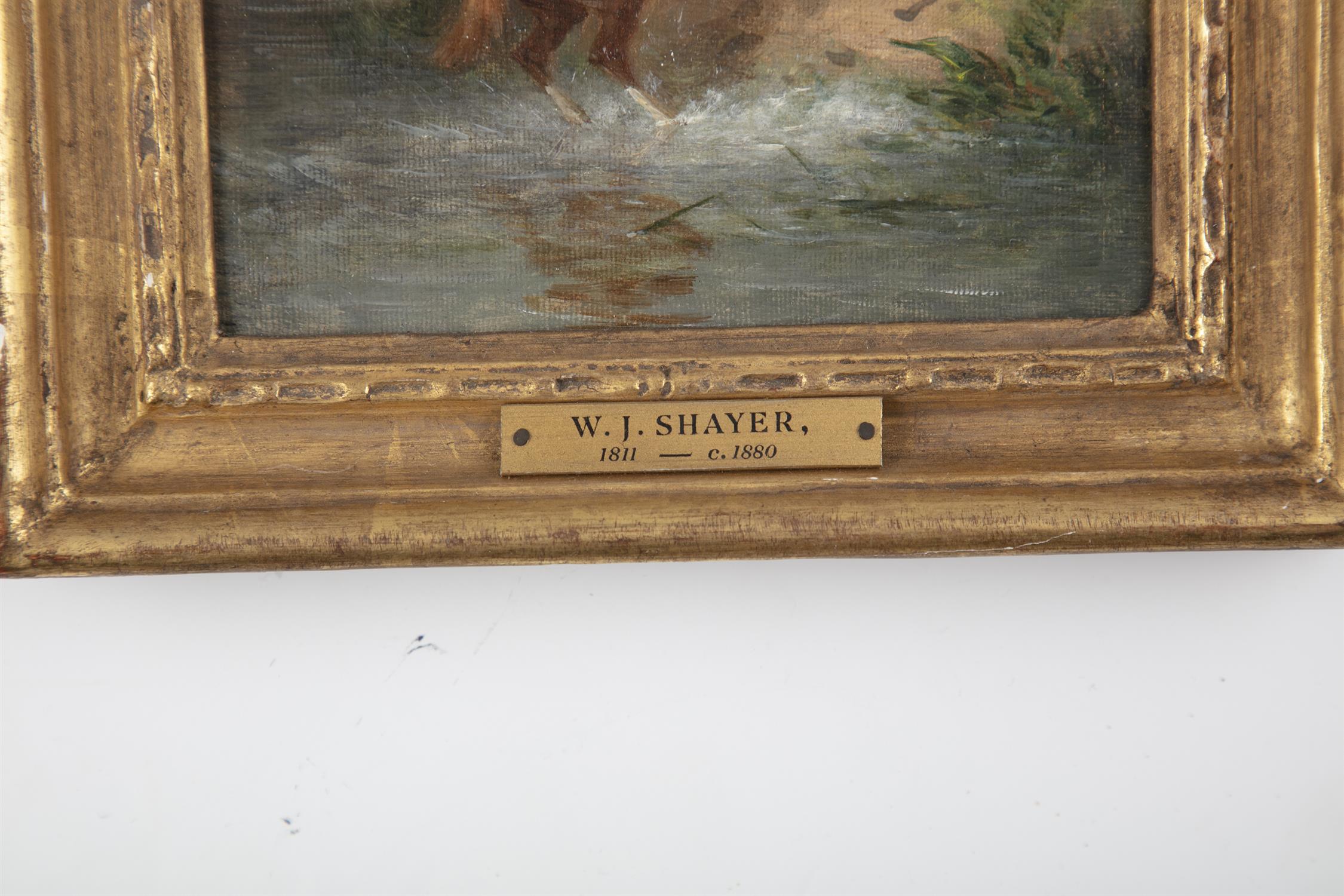 WILLIAM J. SHAYER (1787–1879) Steeple chases Oils on canvas, A pair, 14 x 13cm - Bild 5 aus 6