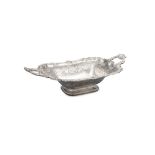 A LATE GEORGE III SILVER CAKE BASKET, Sheffield 1818, mark of Kirkby Waterhouse & Co,