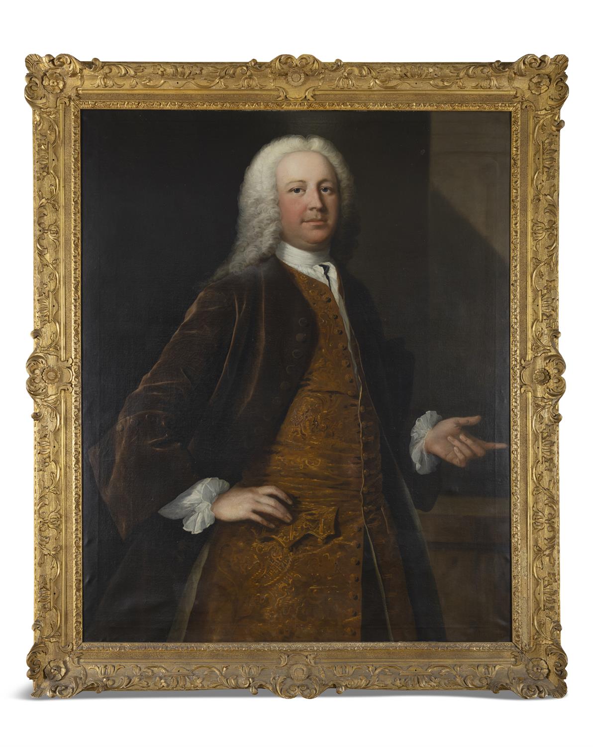 THOMAS FRYE (c.1710-1762) Portrait of Thomas Fane, 8th Earl of Westmorland, of Brympton D’Evercy