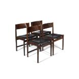 ARNE VODDER (1926-2009) A set of four rosewood dining chairs by Arne Vodder for Sibast,