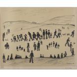 LAURENCE STEPHEN LOWRY RA (1887-1976) SUNDAY AFTERNOON, 1969 Lithograph in colours, 47.