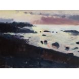 Brian Ballard RUA (b.1943) Sea at Innisfree Oil on canvas, 75 x 101cm (29¾ x 39¾") Signed