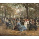 Sir Robert Ponsonby Staples RBA (1853-1943) Afternoon in The Park Oil on canvas,
