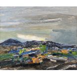 Colin Middleton RHA RUA MBE (1910-1983) Slievenisky Sky (55) Oil on canvas, 51 x 61cm (20 x