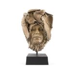 Rory Breslin (b.1963) The July Mask Bronze, 75 cm high x 41.5 wide (35 x 16 ") Number 1 from an