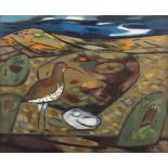 Norah McGuinness HRHA (1901-1980) Curlew Oil on canvas, 45 x 56cm (17¾ x