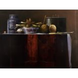 Martin Mooney (b.1960) Still Life with Squash Oil on canvas, 90 x 121cm (35½ x 47¾") Signed with