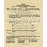 O'BRIEN ESTATE CO. CLARE 1865 The Following Prizes will be give by The Right Hon.