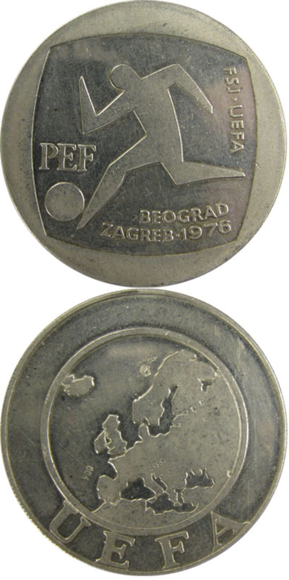 UEFA Euro 1976 Participation medal - Official participation medal for the UEFA Euro in Yugoslavia 19