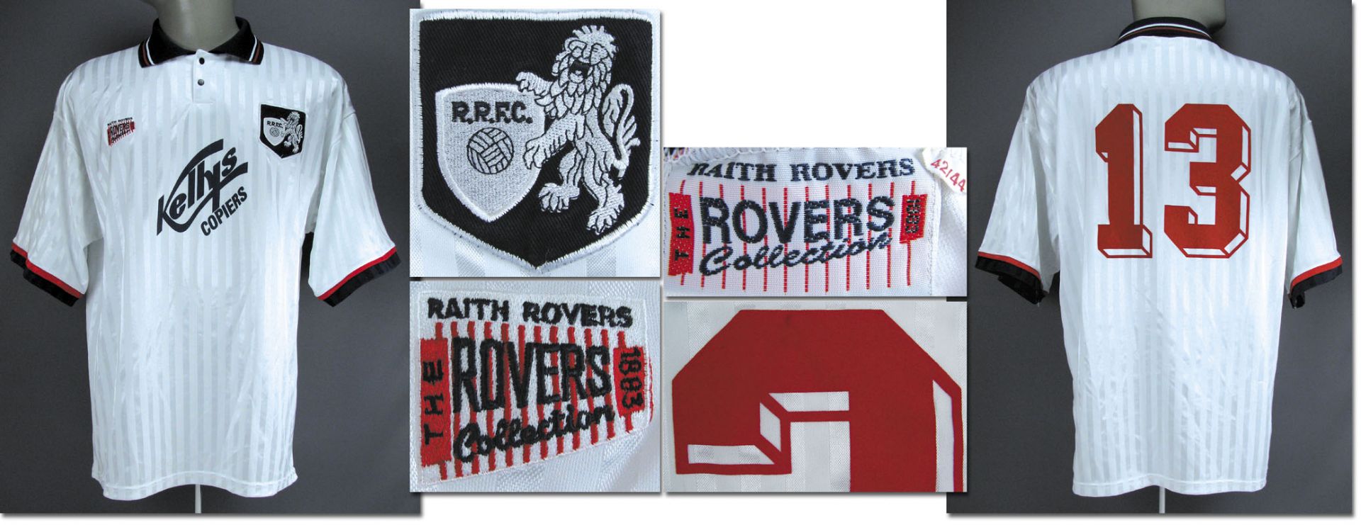 match worn football shirt Raith Rovers 1995/96 - Original match worn shirt Raith Rovers FC with numb - Image 3 of 3