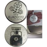 Siegermedaille EM2012 - Original Siegermedaille der UEFA Fußball-Europameisterschaft 2012 von der