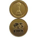 Teilnehmermedaille 2005 - Offizielle Teilnehmermedaille "FIFA Confederations Cup Germany 2005".