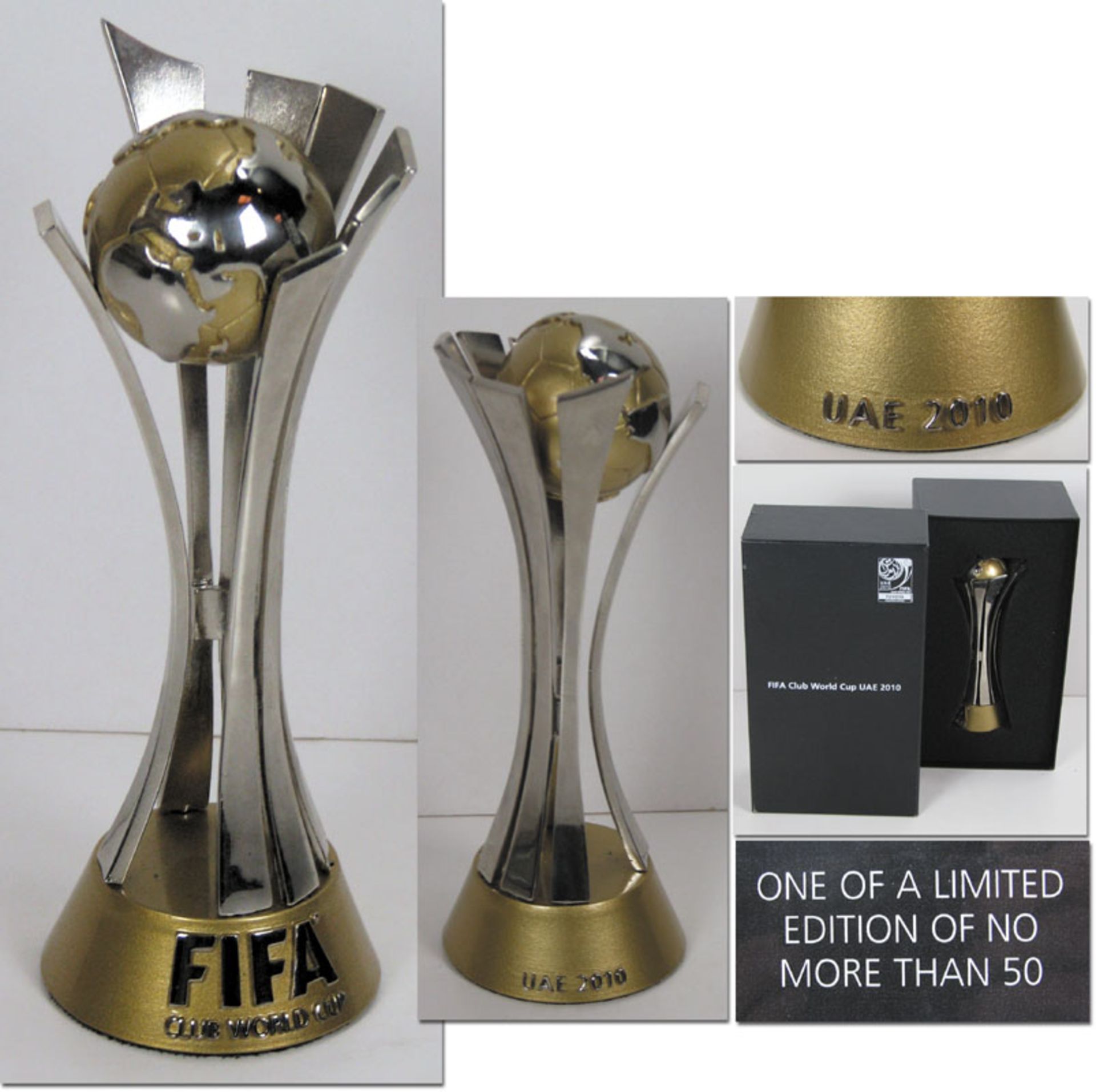 FIFA Club World Cup 2010 Barcelona CF Replica - FIFA Club World Cup 2010. Official downsized replica