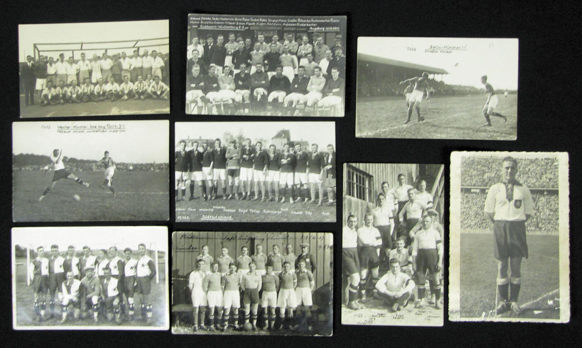 German Football Postcards Munich 1920 - 1930 - 