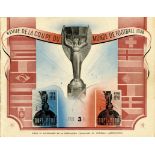 Programm WM 1938 - Revue de la Coupe du Monde du Football 1938. Sous le patronage de la Fédération