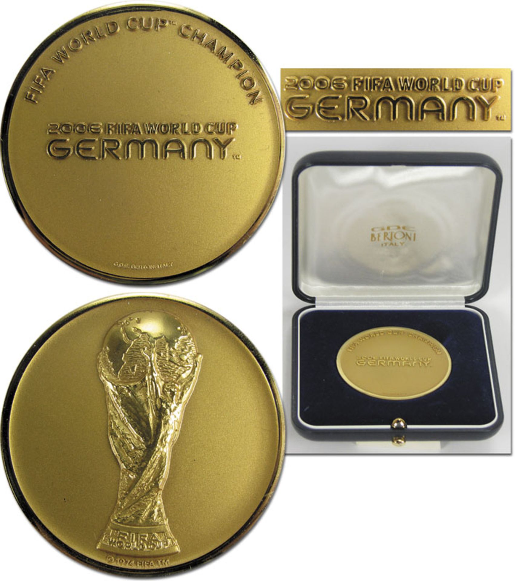 World Cup 2006. Official FIFA Participation medal - „FIFA World Cup Champion. 2006 FIFA World Cup Ge