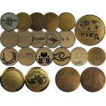 FIFA-Medaille 1932-2017 - Sammlung von 18 verschiedene FIFA-Medaillen von 1932 bis 2017. 17