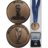 World Cup Russia 2018 Winner Medal Belgium - Original bronze medal which belonged to the Belgian foo