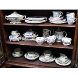 Twenty-nine items of Mason’s ironstone “Regency” dinner & teaware; seventeen items of “Indian