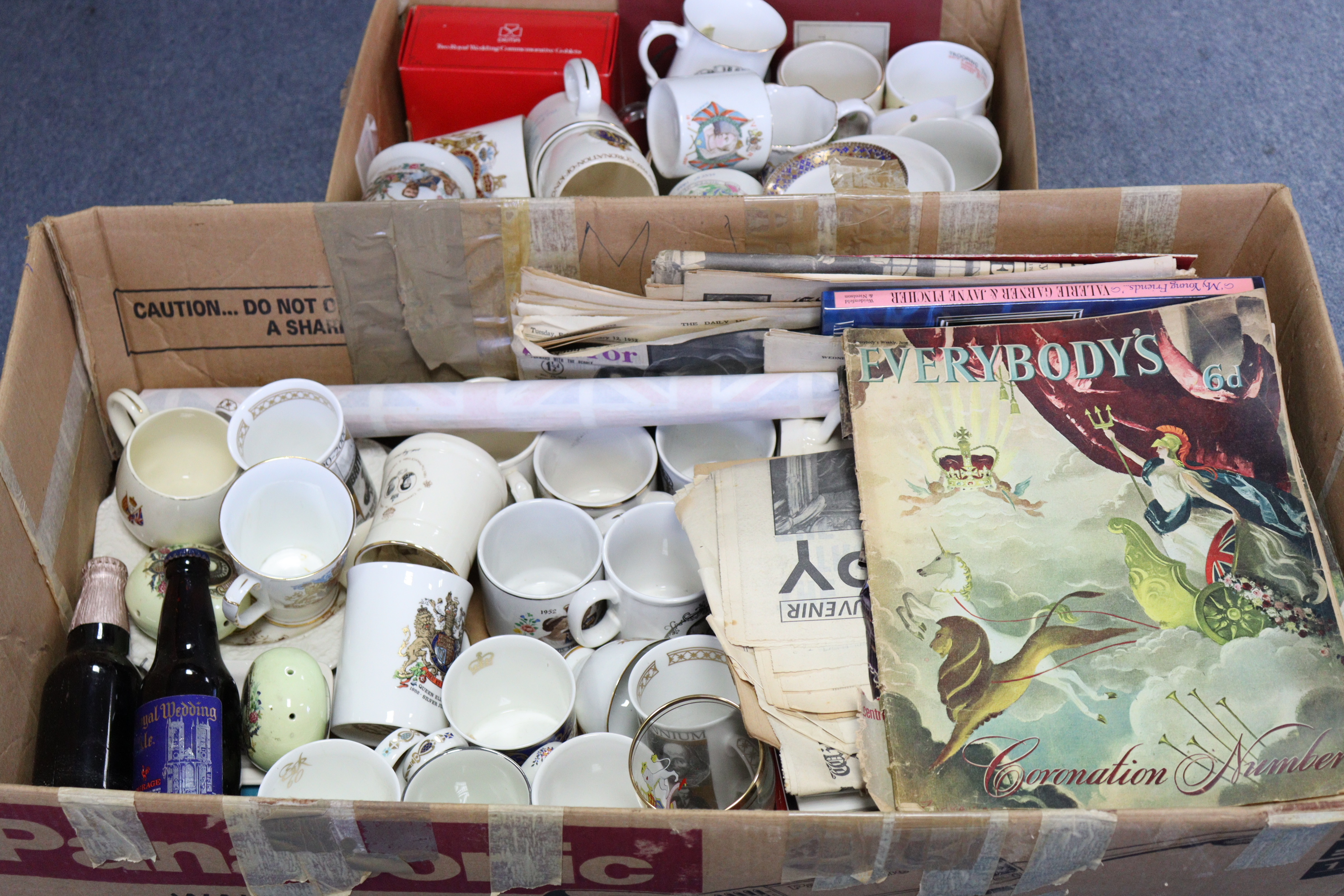 Various items of Royal commemorative china, ephemera, etc. - Image 2 of 3