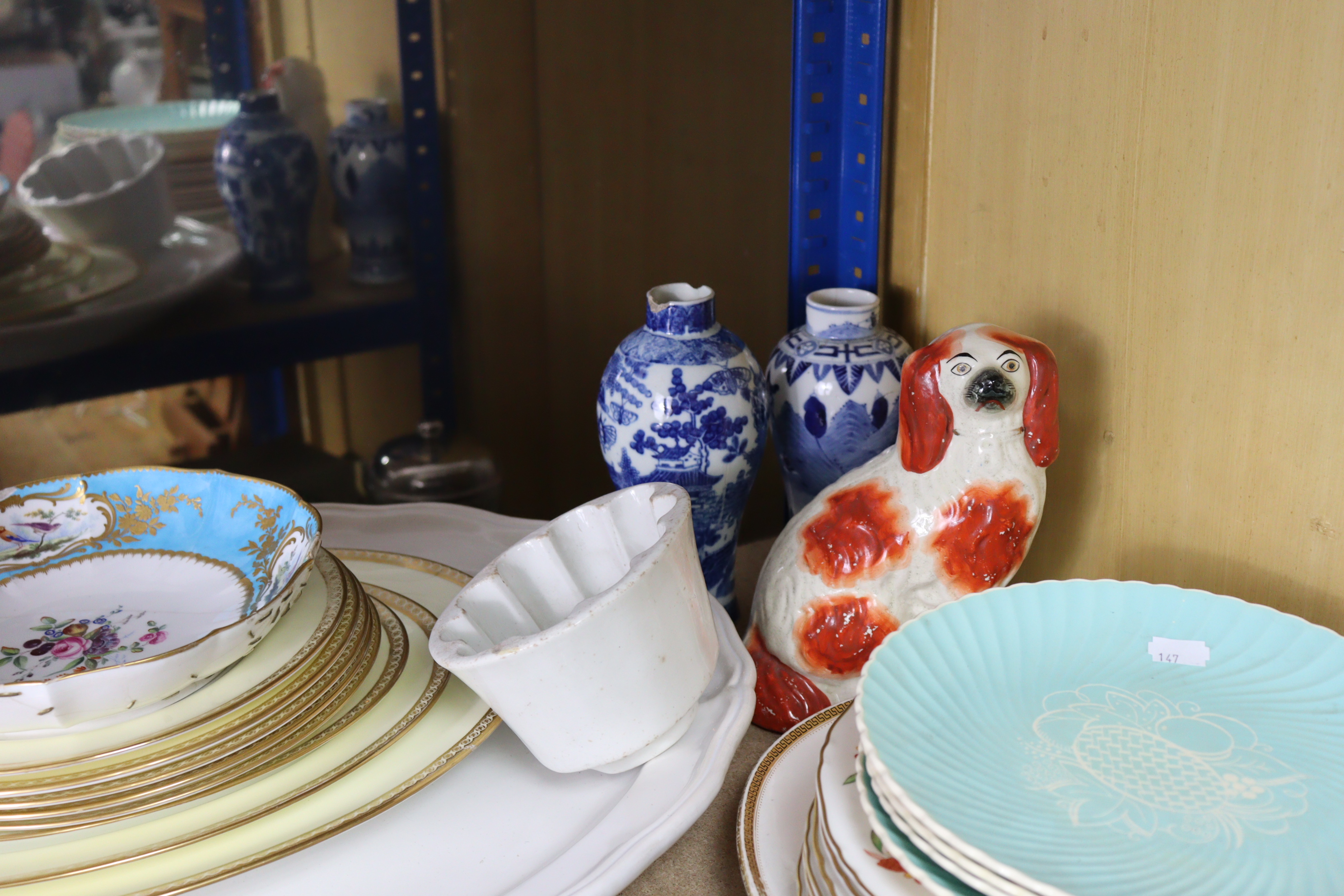 Various items of white glazed dinnerware; together with various other items of decorative china, - Image 5 of 5