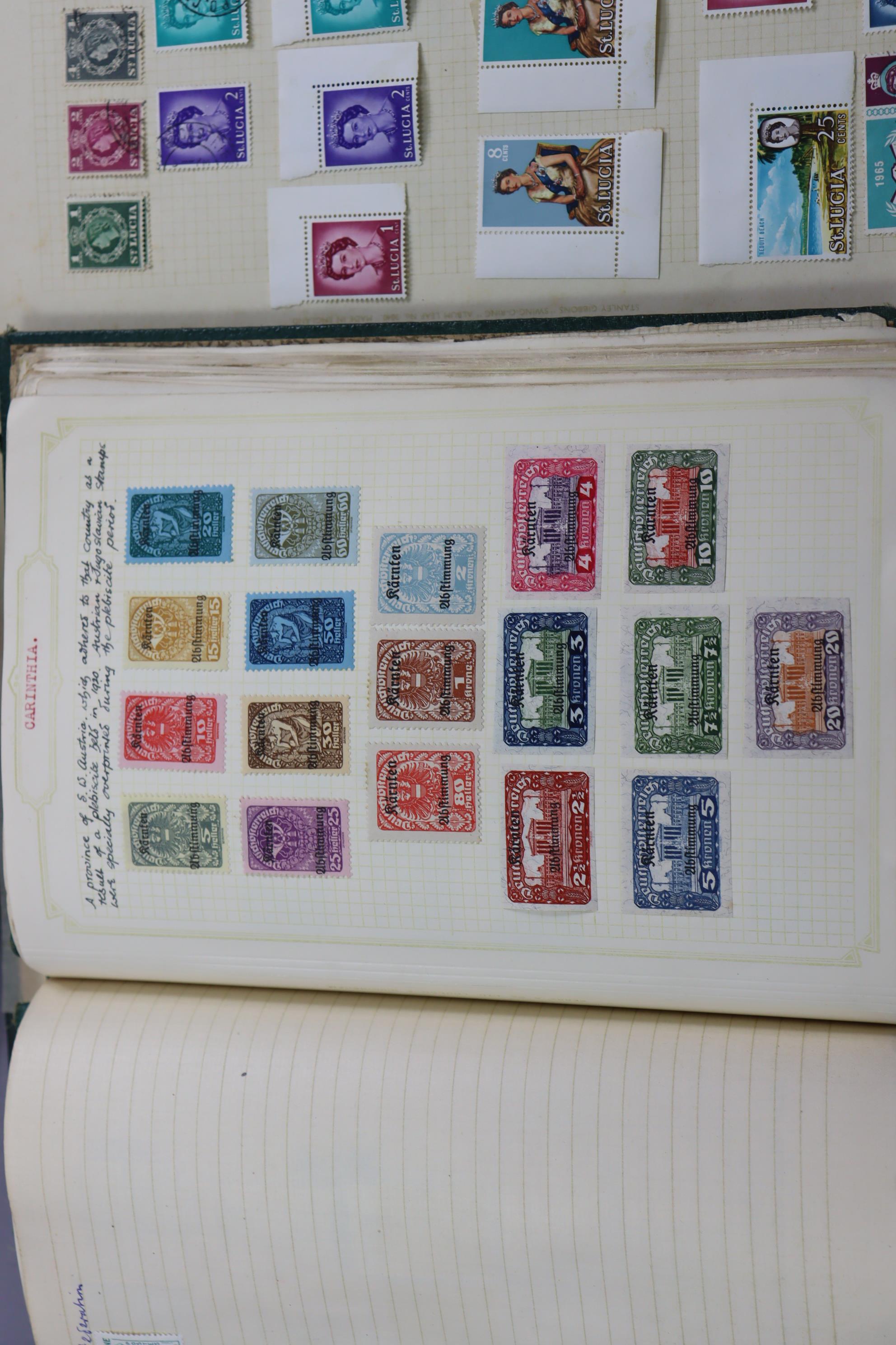 An album & contents of early/mid-20th century European stamps; an album of Commonwealth stamps; & an - Image 4 of 7