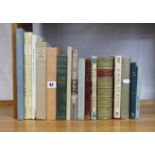 Seventeen various vintage Eton college volumes.