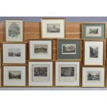 A large quantity of decorative pictures & prints including various engravings of Bath, etc.