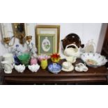 A Paragon bone china “Angelique” ten-piece part tea service; together with various other items of