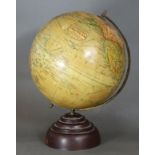 *LOT WITHDRAWN* A 1960’s “Geographia 10” terrestrial globe” on a brown bakelite base (Please note