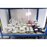 A Royal Stafford “First Love” twenty-piece part tea service; & various other items of decorative