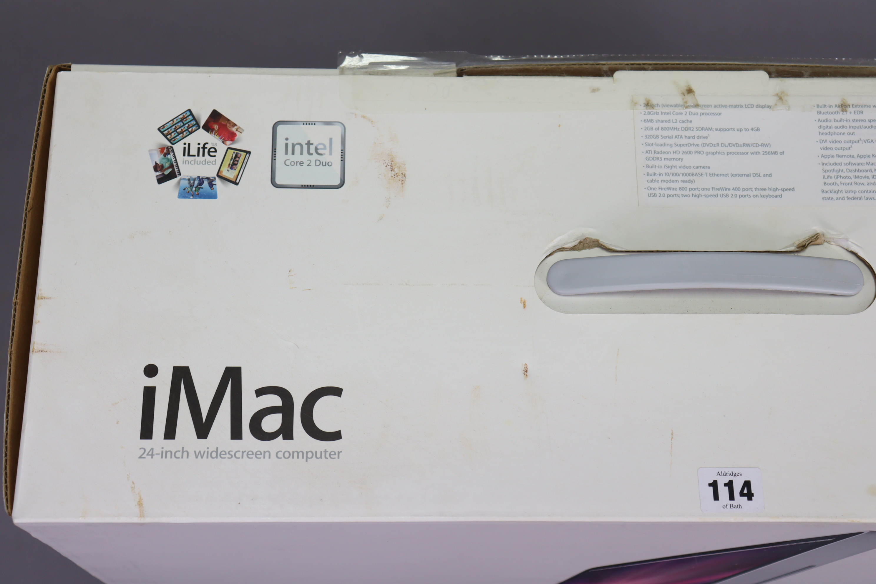 An Apple “Imac” computer, boxed. - Image 6 of 7