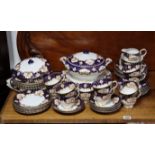 A Royal Stafford bone china “Heritage” fifty-six piece part dinner & tea service; a Japanese