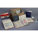 A good collection of world stamps in nine albums/stock-books; various packs of special stamps, First