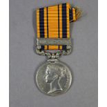 South Africa Medal 1879, un-named, with clasp, 1877-8-9.
