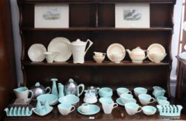 A Wedgwood & Sons “Hermes” seven-piece tea set for two, together with various other items of