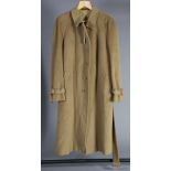 A D’avenza Roma light brown three-quarter length gent’s coat (size unspecified).